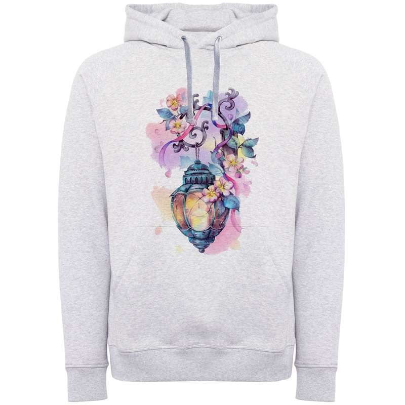 هودی زنانه مدل چراغ و گل A190