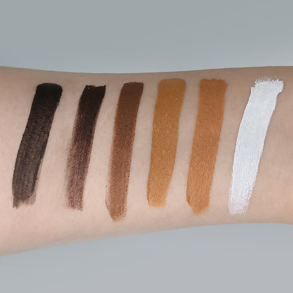 پالت سایه ابرو هانتین مدل 6