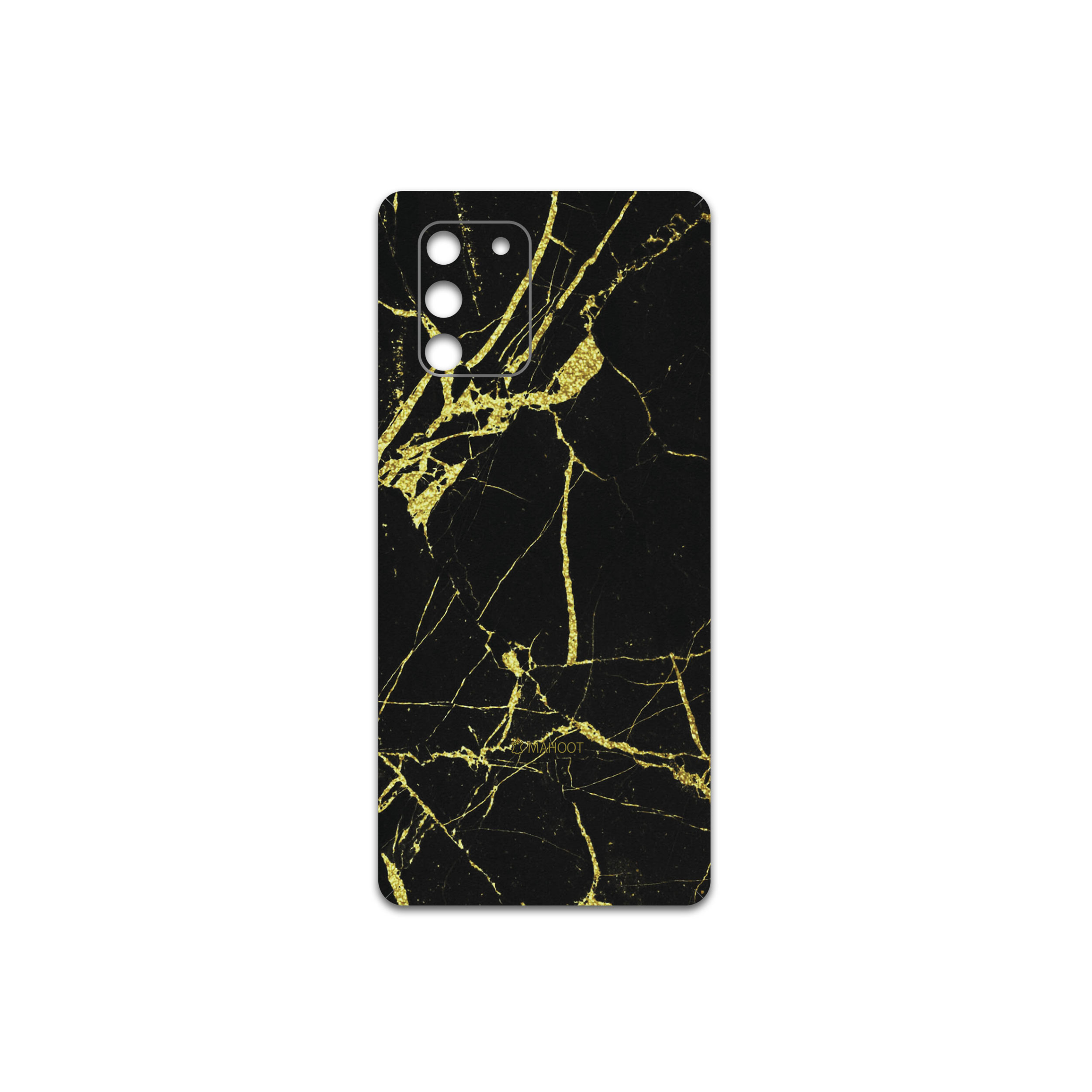 برچسب پوششی ماهوت مدل Graphite-Gold-Marble مناسب برای گوشی موبایل سامسونگ Galaxy S10 Lite