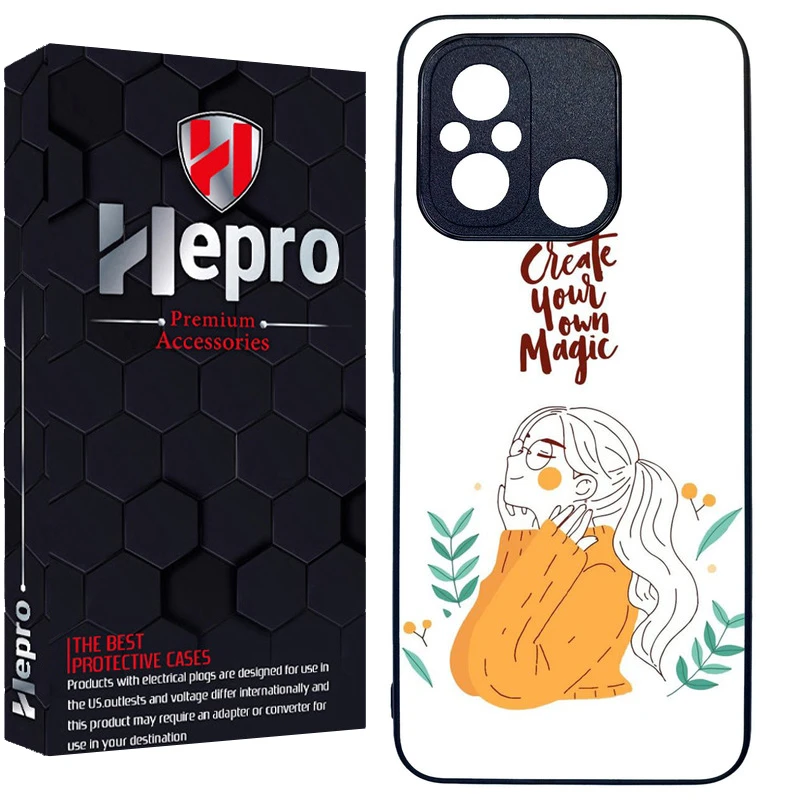 کاور هپرو طرح فانتزی مدل TPU مناسب برای گوشی موبایل شیائومی Poco C55