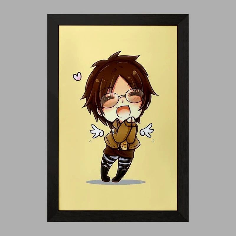 تابلو خندالو مدل هانجی سان انیمه اتک آن تایتان Attack on Titan  کد 11046