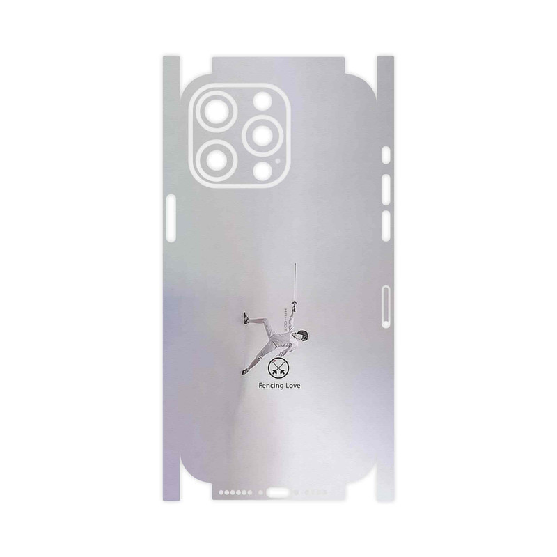 برچسب پوششی ماهوت مدل Fencing-FullSkin مناسب برای گوشی موبایل اپل iPhone 15 Pro Max