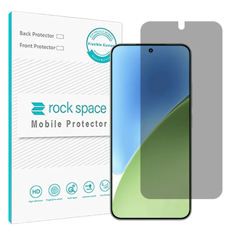 محافظ صفحه نمایش حریم شخصی راک اسپیس مدل Resistant مناسب برای گوشی موبایل شیائومی 15 Pro