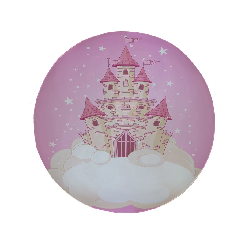 پادری مدل دایره طرح عمارت کد 5085 سایز 90 × 90 سانتی متر 