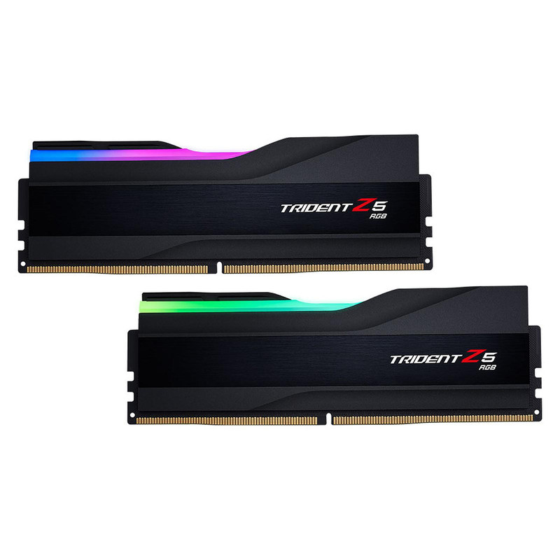 رم دسکتاپ DDR5 دوکاناله 7200 مگاهرتز CL34 جی اسکیل مدل TRIDENT Z5 RGB Black ظرفیت 32 گیگابایت