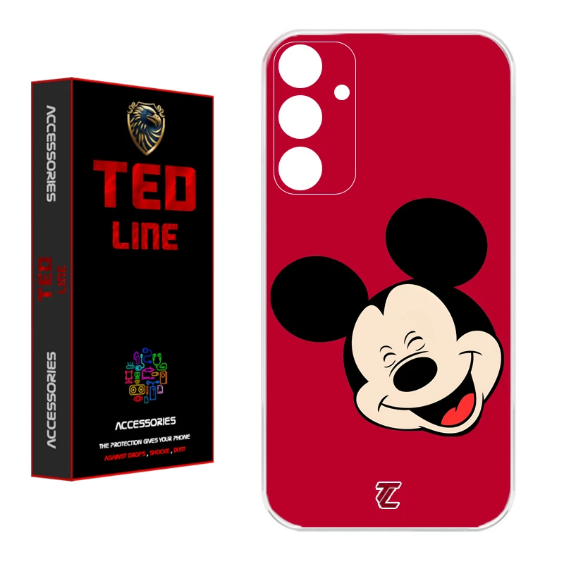 کاور تدلاین طرح میکی موس کد 1213 مناسب برای گوشی موبایل سامسونگ Galaxy S24 FE