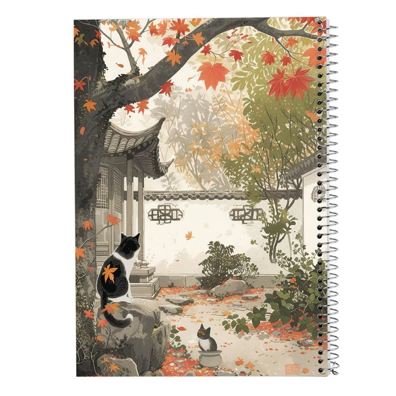 دفتر لیست خرید 50 برگ مدوپد مدل سگ و گربه کد DF17330