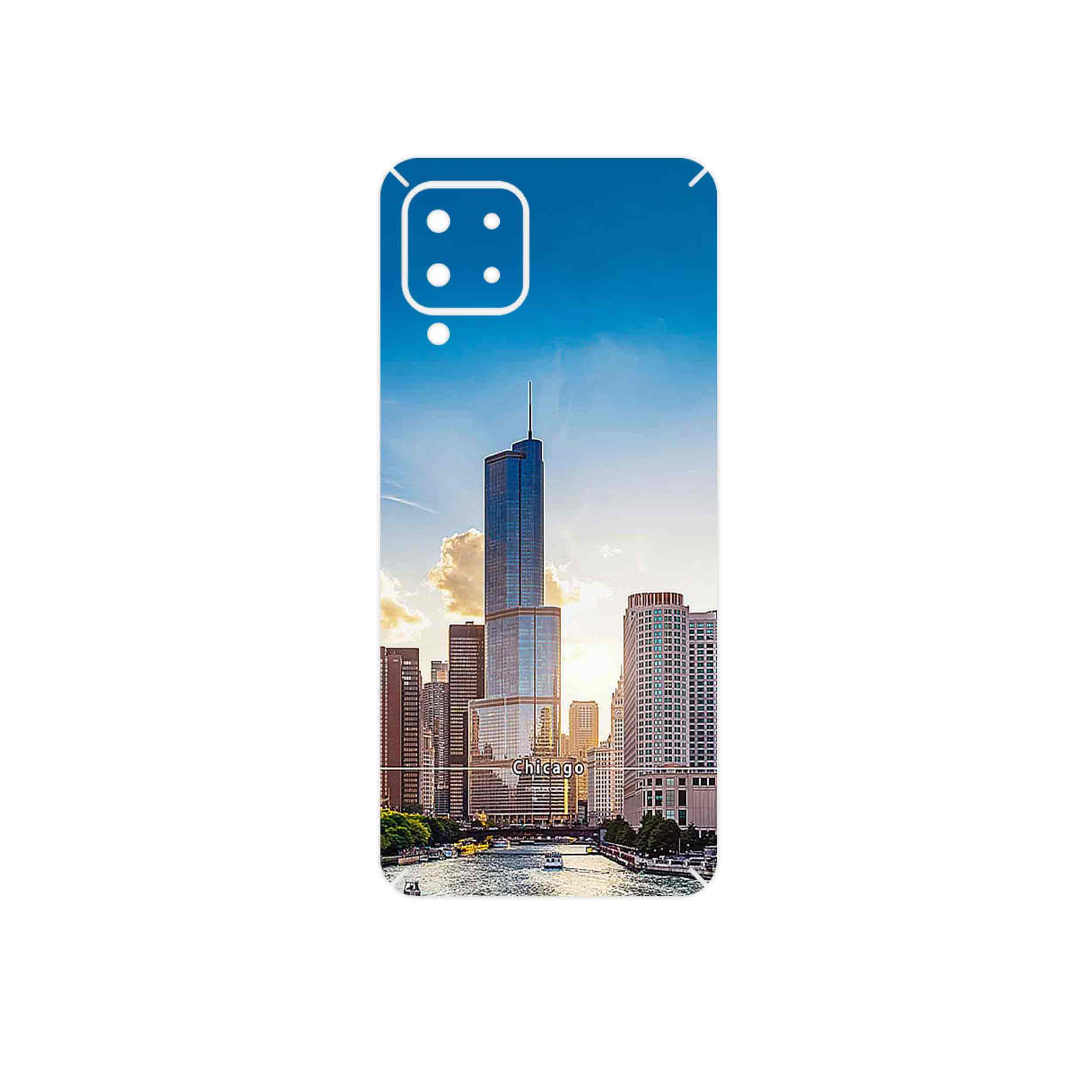 برچسب پوششی ماهوت مدل City of Chicago مناسب برای گوشی موبایل سامسونگ Galaxy A22 4G