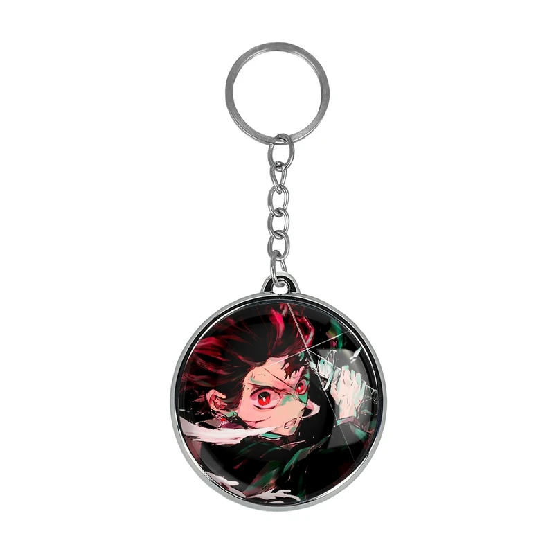 جاکلیدی خندالو طرح کامادو تانجیرو انیمه شیطان کش مدل دوطرفه کد 2700927010