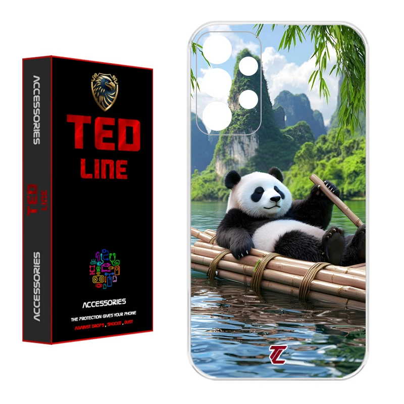 کاور تدلاین طرح پاندا کد 1162 مناسب برای گوشی موبایل سامسونگ Galaxy A53