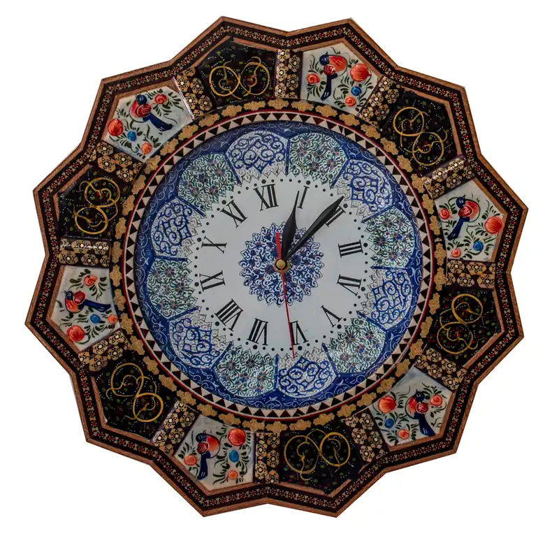 ساعت خاتم کاری مدل خورشیدی