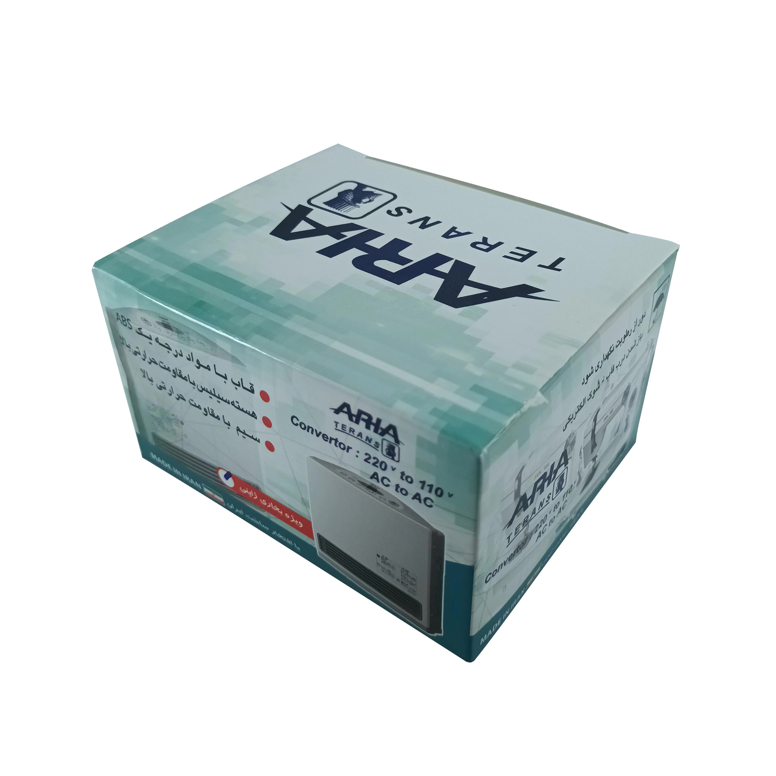 ترانس تبدیل 220 به 110 آریا مدل 40W