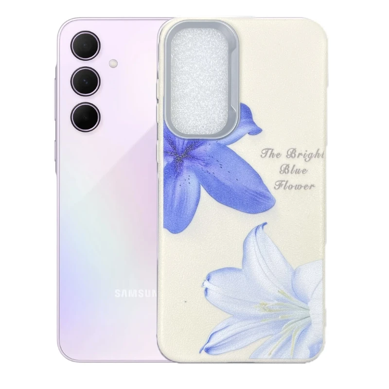 کاور طرح گل لیلیوم مناسب برای گوشی موبایل سامسونگ Galaxy A35