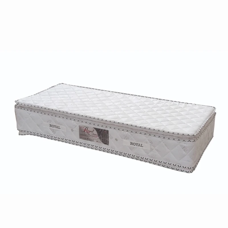 تشک رویال مدل طبی فنری دو طرف پد یک نفره سایز 120 × 200 سانتی متر