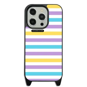 AKAM AMC-WLA14PRO-PASTEL PATTERN7 Cover For Apple iPhone 14 Pro