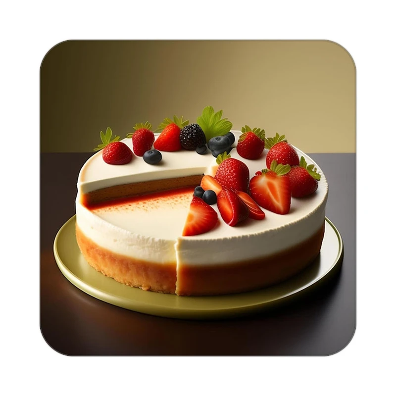 زیر لیوانی کاکتی طرح میوه مدل mp20045