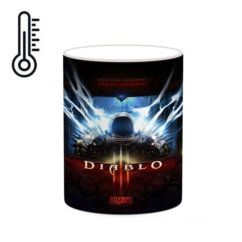 ماگ حرارتی کاکتی مدل بازی دیابلو Diablo 3 کد mgh29080