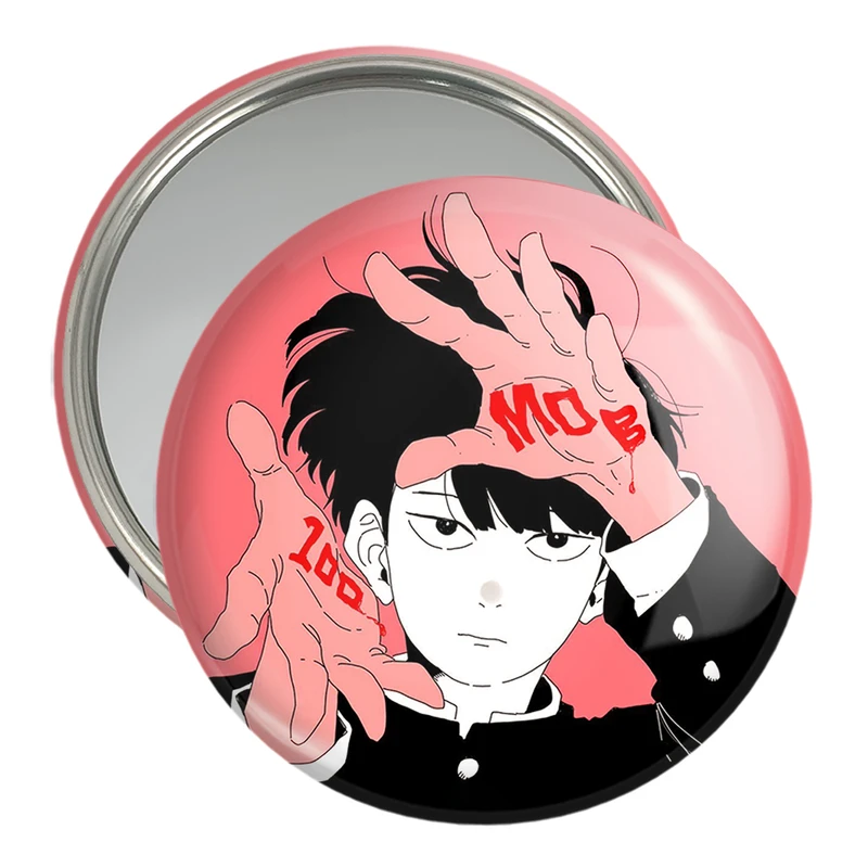 آینه جیبی خندالو مدل شییکو انیمه موب سایکو Mob Psycho 101 کد 24427