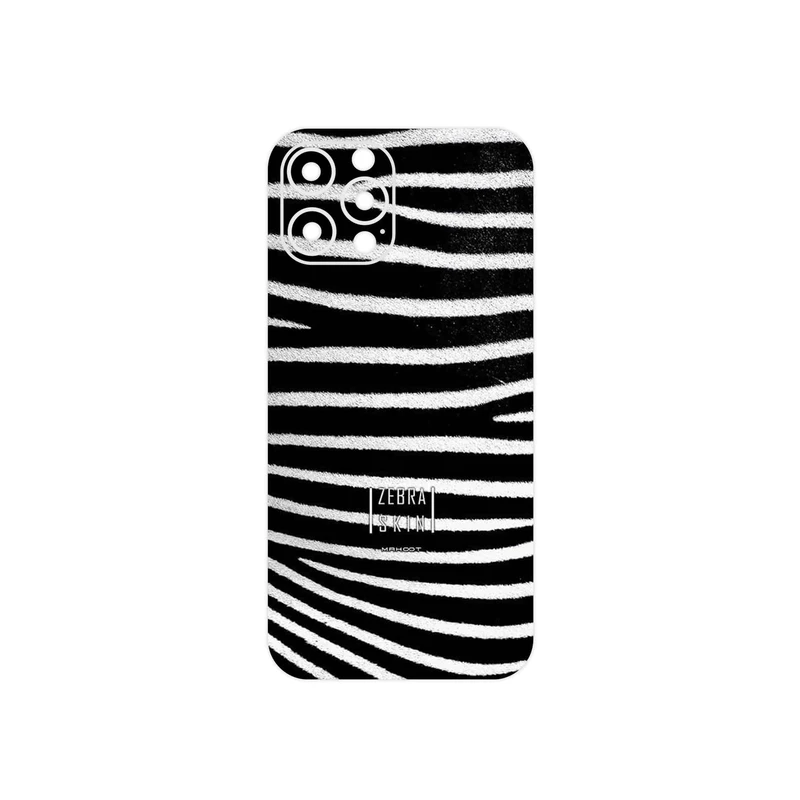 برچسب پوششی ماهوت مدل Zebra Skin مناسب برای گوشی موبایل اپل iPhone 12 Pro Max