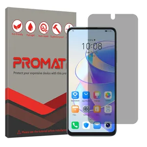 Promate Resistant model privacy screen protector suitable for Honor X7a Mobile phone 