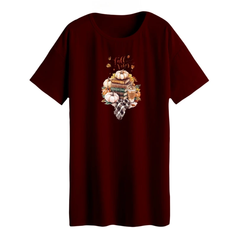 تی شرت لانگ آستین کوتاه زنانه مدل پاییز کد 2