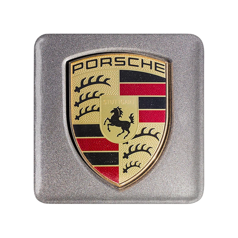 مگنت خندالو طرح پورشه Porsche مدل مربعی کد 30650