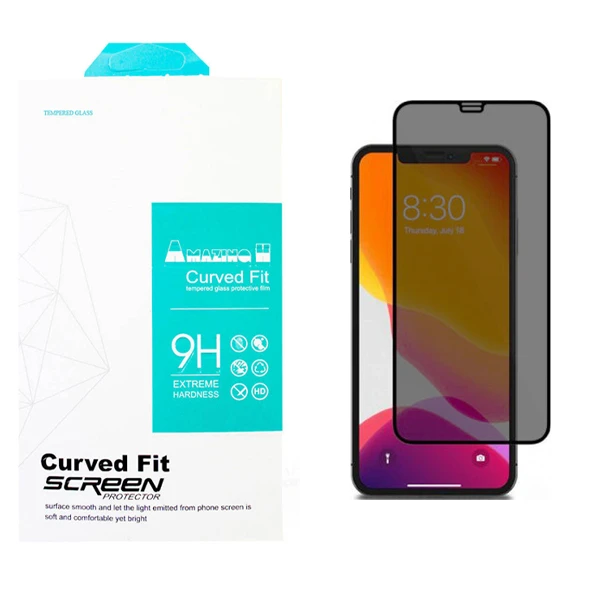 محافظ صفحه نمایش حریم شخصی مدل AMAZING مناسب برای گوشی موبایل اپل iPhone 12 Pro Max