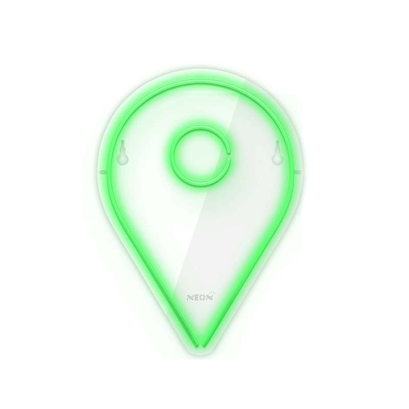 چراغ دیواری نئون دیزاین طرح Location_GR