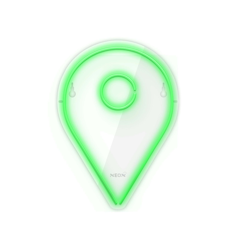 چراغ دیواری نئون دیزاین طرح Location_GR
