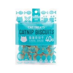 تشویقی گربه بیسکوییتی کت نیپ طعم مرغ و گوشت مدل تائو تائو