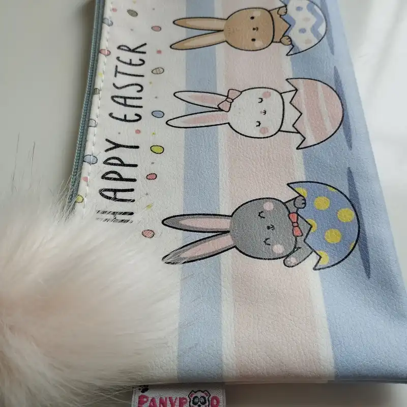 جامدادی پانی پو مدل خرگوش طرح پوم دار