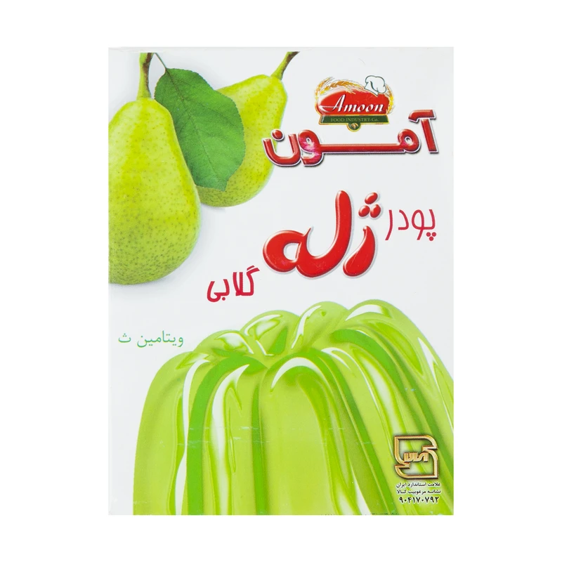 پودر ژله گلابی آمون - 100 گرم  عکس شماره 1