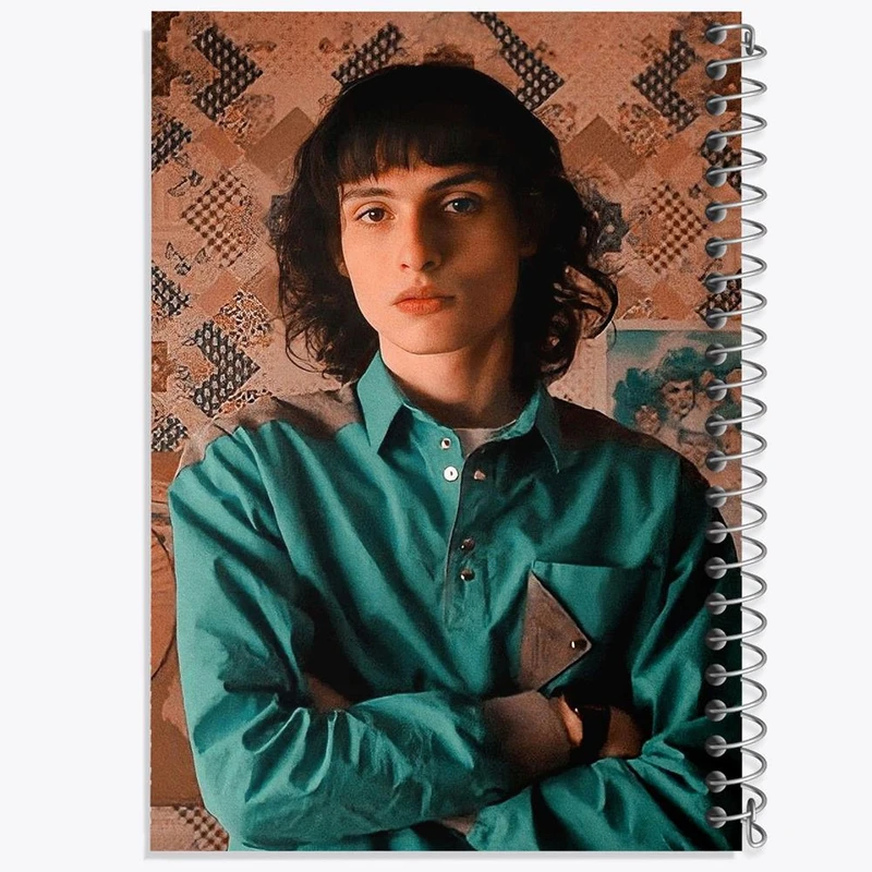 دفتر مشق 50 برگ خندالو مدل مایک سریال استرنجر تینگز Stranger Things کد 19309