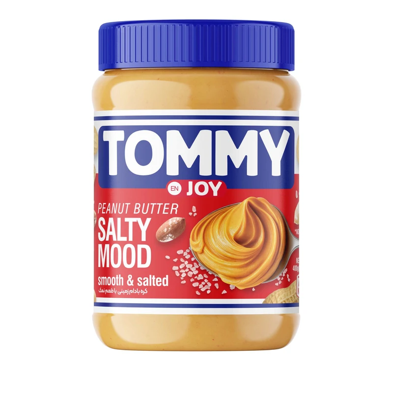 کره بادام زمینی نمکی تامی جوی - 400 گرم