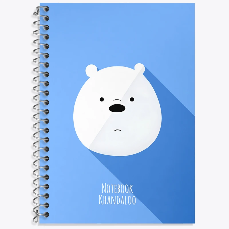 دفتر لغت 50 برگ خندالو طرح سه خرس کله پوک کد N4910