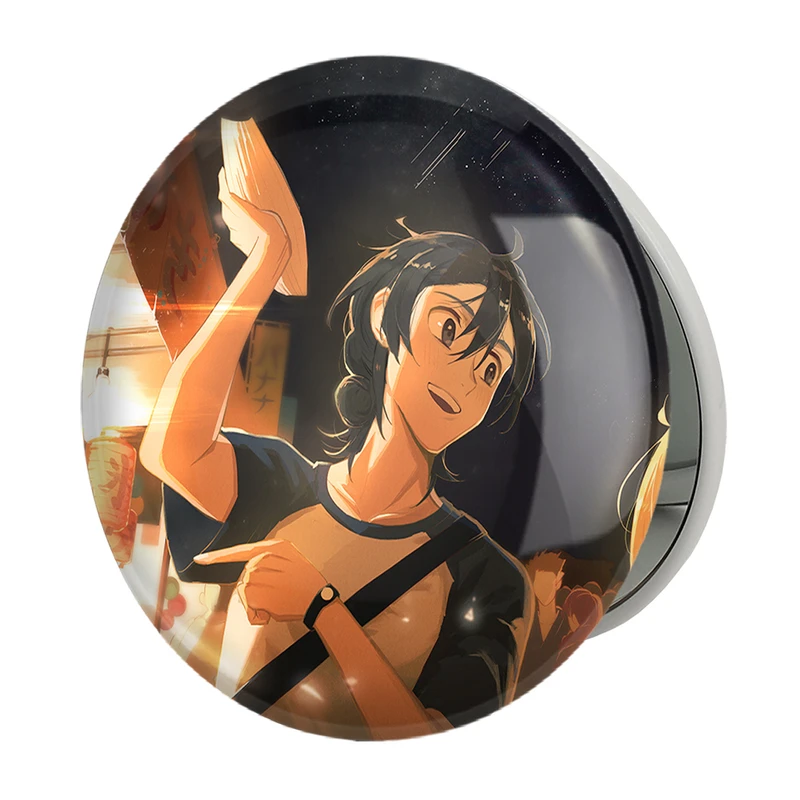 آینه جیبی خندالو طرح شینپی انیمه سامر تایم رندرینگ SUMMER TIME RENDERING مدل تاشو کد 22266 