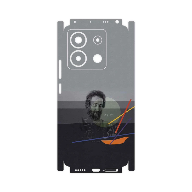 برچسب پوششی ماهوت مدل Sohrab Sepehri-FullSkin مناسب برای گوشی موبایل شیائومی Redmi Note 13 Pro 5G