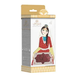زعفران به آفرین -0.5 گرم بسته 24 عددی