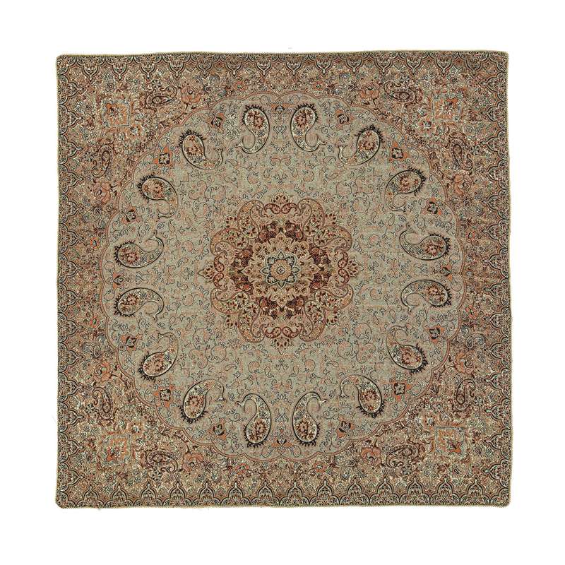 رومیزی ترمه طرح نسترن کد KRM1-1