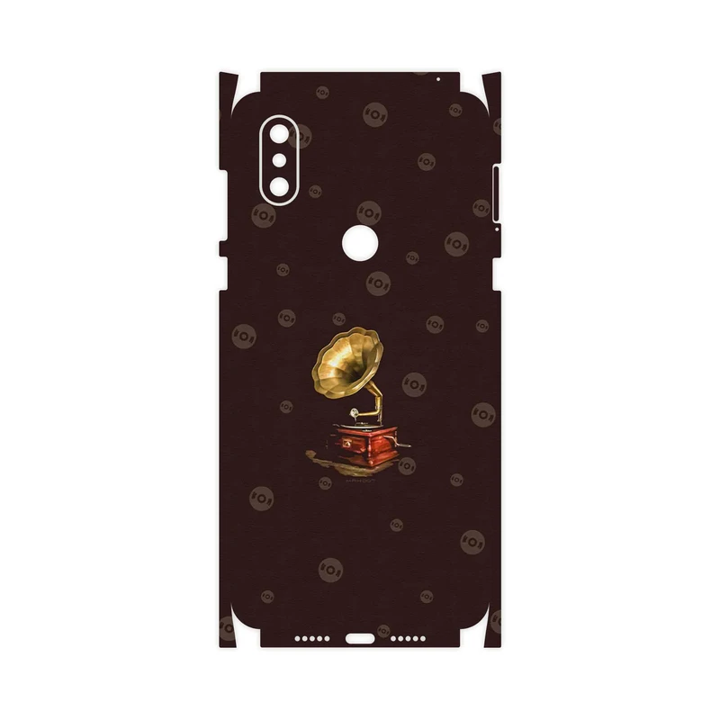 برچسب پوششی ماهوت مدل Gramophone Nostalgia-FullSkin مناسب برای گوشی موبایل شیائومی Mi Mix 3