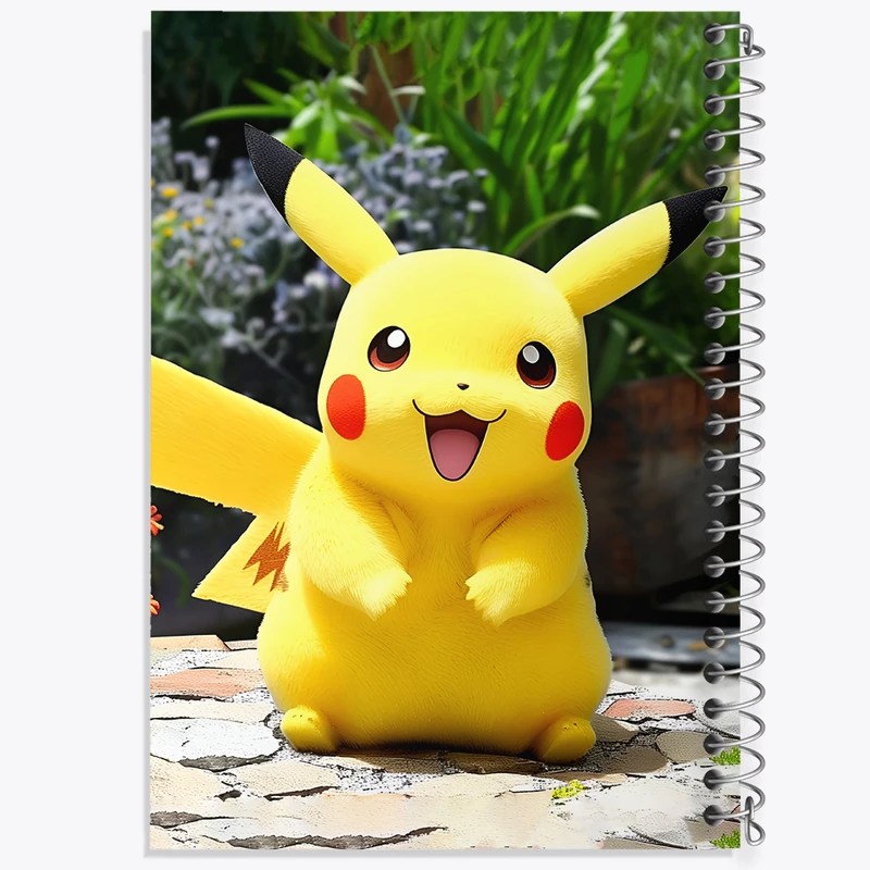 دفتر مشق 100 برگ خندالو طرح انیمه پوکمون (pokemon) کد F5581
