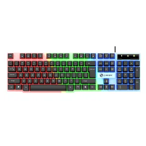Limeide RGB-TX30 Gaming Keyboard, Membrane Switch, Full-Size, LED RGB Lighting