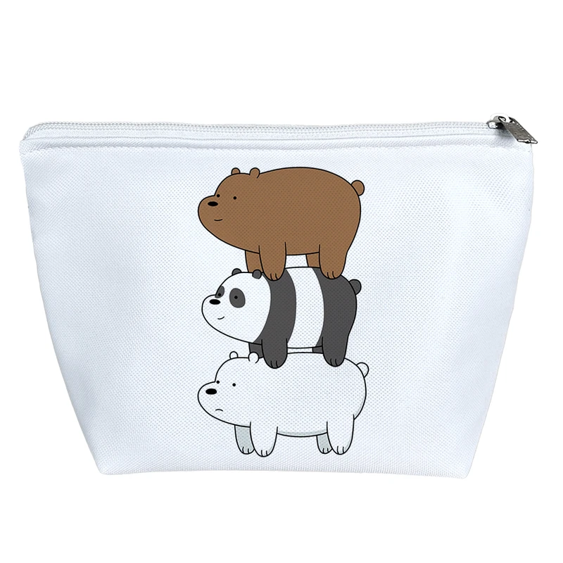 کیف لوازم آرایش دخترانه خندالو مدل سه خرس کله پوک کد 809