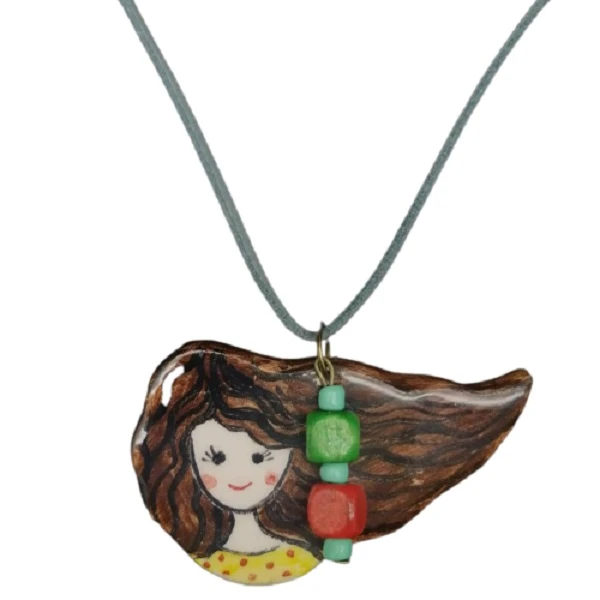 گردنبند زنانه مدل شکوفه کد 4785919