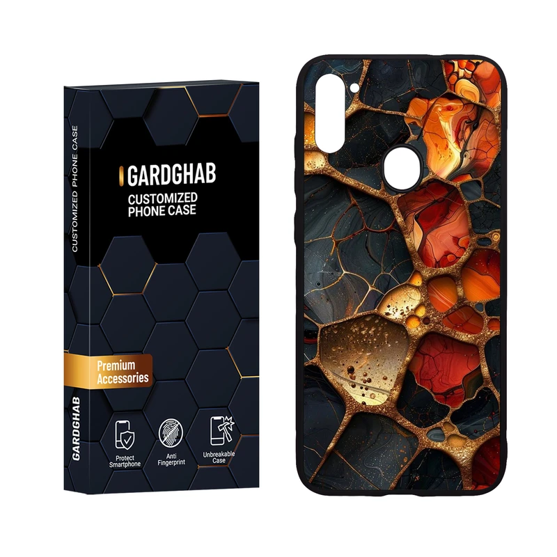  کاور گارد قاب مدل پشت گلس ساده مناسب برای گوشی موبایل سامسونگ Galaxy A11 / M11