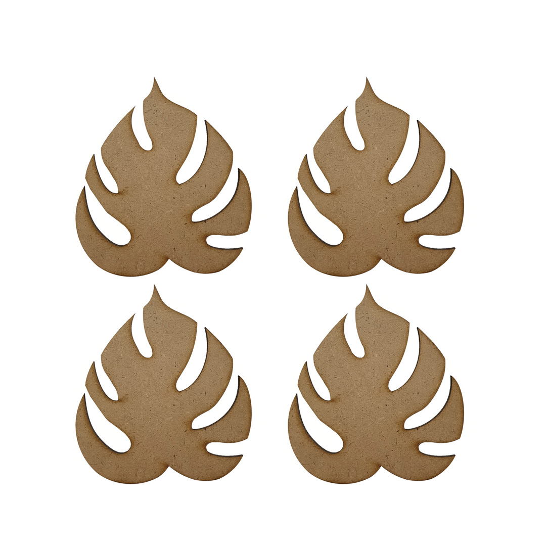 اسلایس چوبی مدل انجیر leaf مجموعه 4 عددی