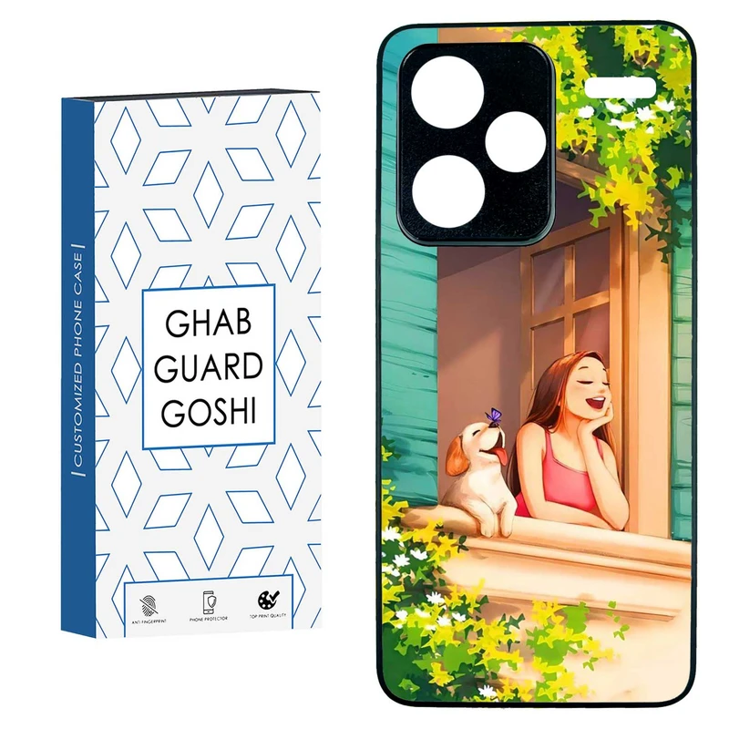 کاور قاب گارد گوشی طرح دخترانه کد TPU-016 مناسب برای گوشی موبایل شیائومی  REDMI NOTE 13 PRO PLUS 5G