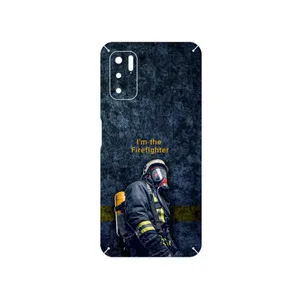 MAHOOT Firefighter Cover Sticker for Xiaomi Redmi Note 10 5G
