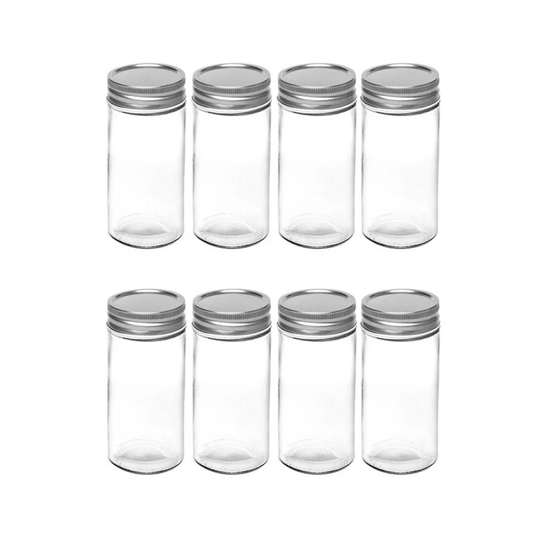 جا ادویه مدل یونیک استوانه ای کد S3-8 مجموعه 8 عددی