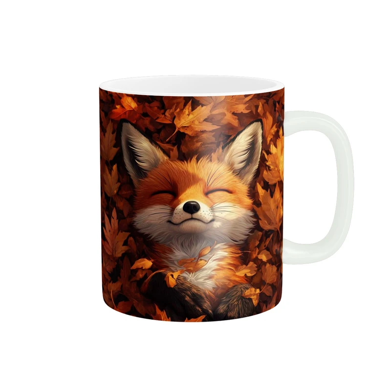 ماگ پاد آفرین مدل روباه کارتونی بامزه کد 2325